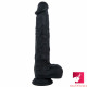 10.04in soft stretchy smooth dildo sex toy for female masturbation