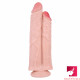 10.43in conjoined dual headed realisic dildo for couples women masturbation