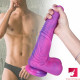 10.62in soft female masturbation dildo for g-spot vagina stimulation