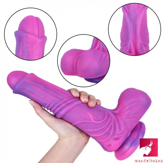 10.62in soft female masturbation dildo for g-spot vagina stimulation