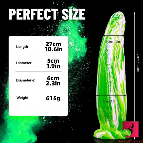 10.6in chinese cabbage vegetable fantasy large butt plug dildo