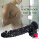 10.6in soft double layer silicone big long dildo realistic penis toy