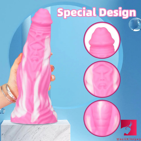 10.8in mixed colors large thick dildo bdsm lifelike adult toy