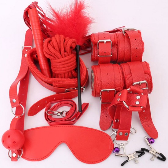 10 pcs/set bdsm sex bondage set