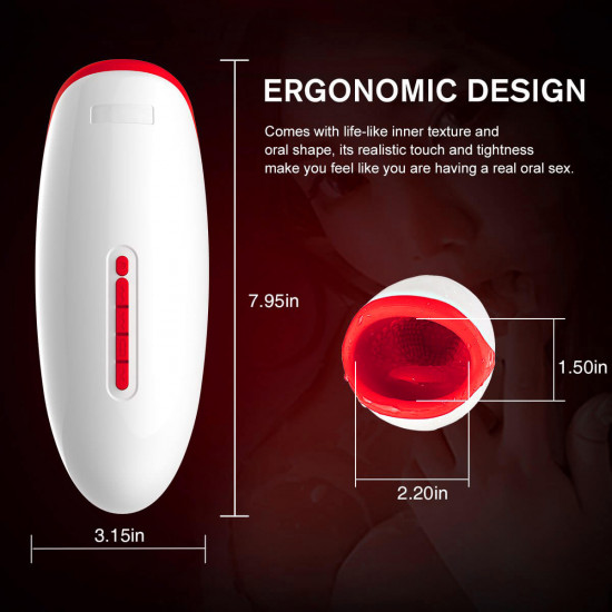 10 powerful vibrations deep throat masturbator smart heating waterproof oral cup 10 powerful vibrations deep throat masturbator smart heating waterproof oral cup