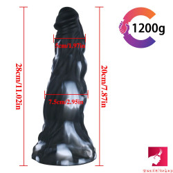 11.02in extra large thick fantasy dildo for anal masturbation toy