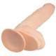 12 inch huge dildo powerful suction base dong soft penis toy