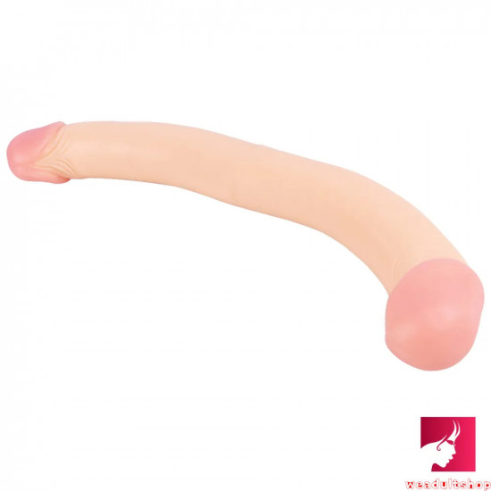 13.38in real looking double sided dildo for anus vagina fucking