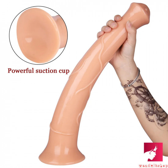 17.32in realistic long large thick horse dildo for couple sex