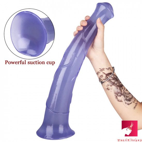 17.32in realistic long large thick horse dildo for couple sex