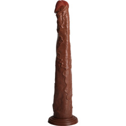 18 inch brown anal long dildo