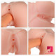 1.9lb half body silicone sex toy torso for men masturbator