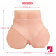 1.9lb half body silicone sex toy torso for men masturbator