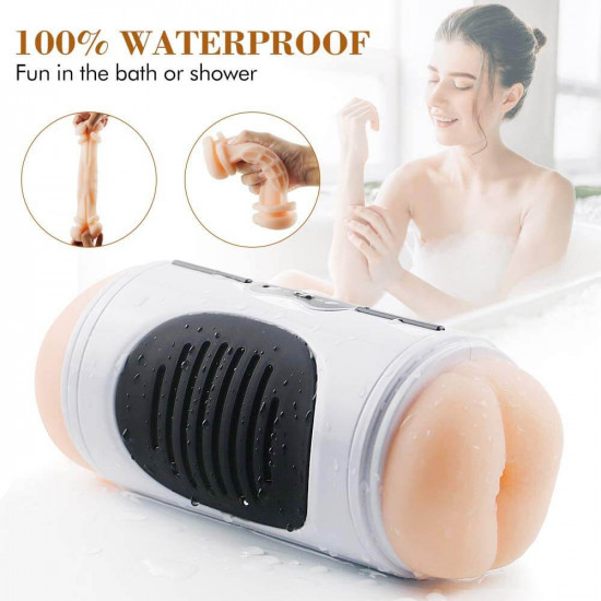 2in1 pocket pussy sex toy 3d realistic textured vagina anus stroker 2in1 pocket pussy sex toy 3d realistic textured vagina anus stroker