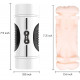 2in1 pocket pussy sex toy 3d realistic textured vagina anus stroker