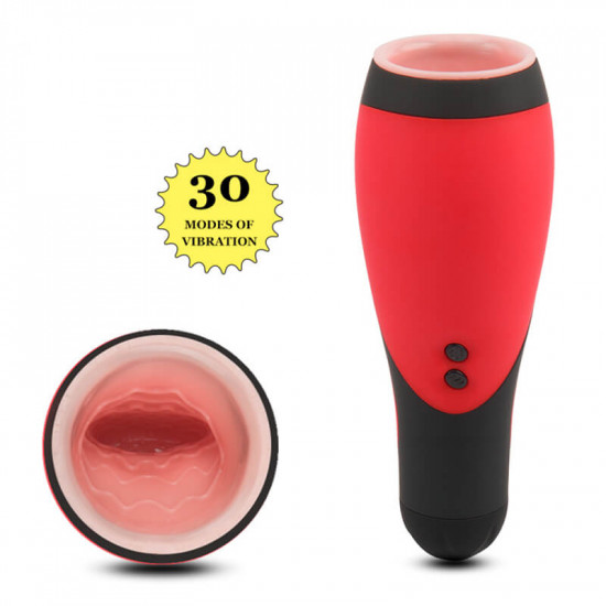 30 speeds vibrating simulated electric male masturbator