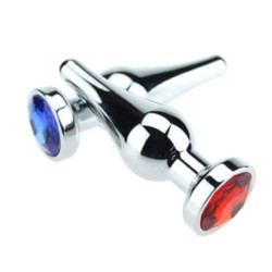 tapered steel beginner jewelled plug
