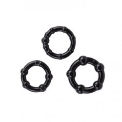 3pcs foreskin resistance soft penis ring for delay ejaculation
