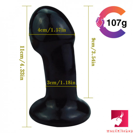 4.33in realistic small dildo lesbian fuck mini butt plug sex toy