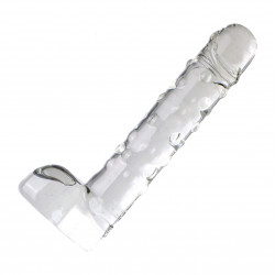 5 inch small durable glass dildo
