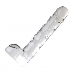 5 inch small durable glass dildo
