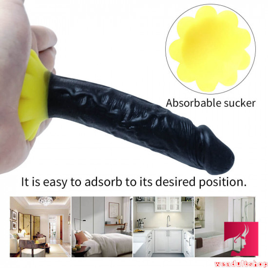 5.9in small thin dildo chrysanthemum sucker sex toy for couples