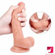 6.3in curved flexible young looking dildo adult toy for females