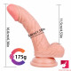 6.3in curved flexible young looking dildo adult toy for females