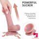 6.3in curved flexible young looking dildo adult toy for females