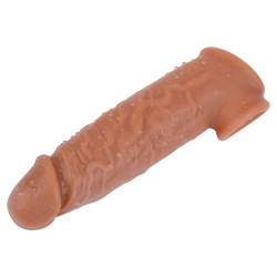 6.3in penis stretcher lengthen thicken soft sleeve sex toy