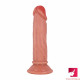 6.3in realistic dildo with suction cup for women men fake penis