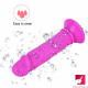 6.3in realistic dildo with suction cup for women men fake penis