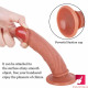 6.3in realistic dildo with suction cup for women men fake penis