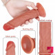 6.3in realistic dildo with suction cup for women men fake penis