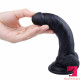 6.69in dual layer realistic dildo for vaginal orgasm stimulation