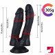 6.69in real looking double ended dildo for lesbian masturbation