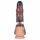 6.7in vibrating penis extender male sex toy for men