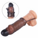 6.7in vibrating penis extender male sex toy for men