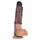 6.7in vibrating penis extender male sex toy for men