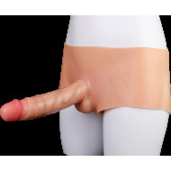 7.6 inch wearable realistic dildo panties