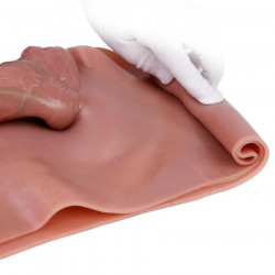 7 inch hollow penis sleeve wearable dildo