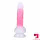 7.09in realistic feeling uncut dildo adult toy with moving foreskin