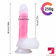 7.09in realistic feeling uncut dildo adult toy with moving foreskin