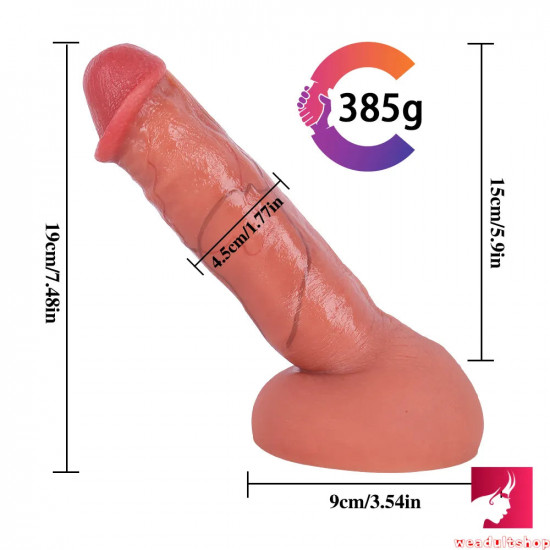 7.48in 7.87in 8.66in super lifelike dildo with blue veins for adult