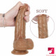 7.48in portable realistic suction cup dildo erotic soft woman toy