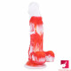 7.48in realistic flexible g-spot thick dildo with shaft and ball