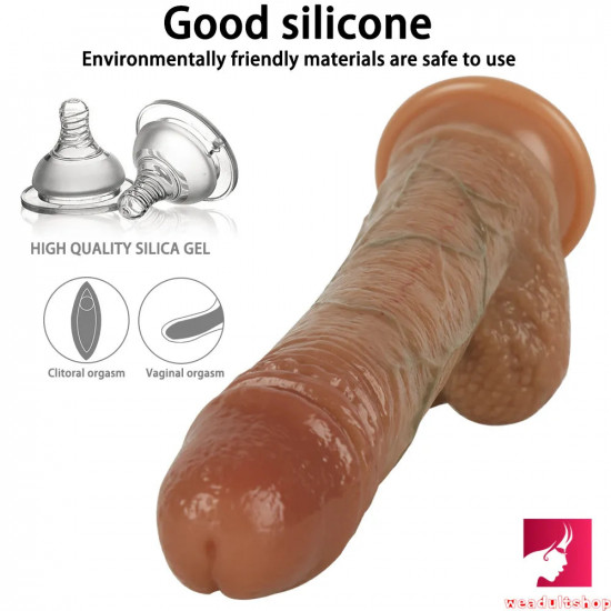 7.48in silicone erotic penis female masturbation dildo for women