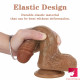 7.48in silicone erotic penis female masturbation dildo for women