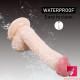 7.48in vibrating waterproof wireless multiple frequencies dildo toy