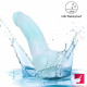 7.68in curved small glans realistic skin dildo adult masturbation toy